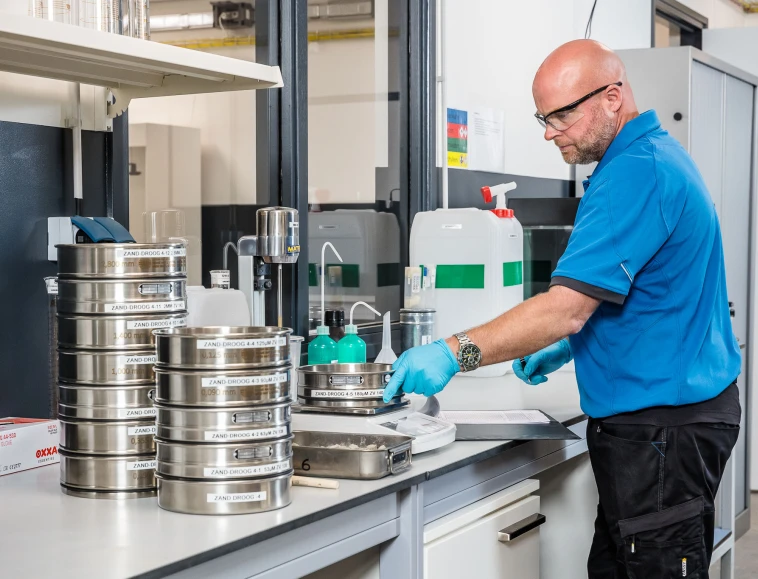 Infra Laboratorium zand 2